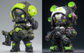 分享一些关于未来的机械Midjourney的专业提示