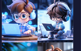 案例分享|Midjourney生成不同职业的潮流IP形象