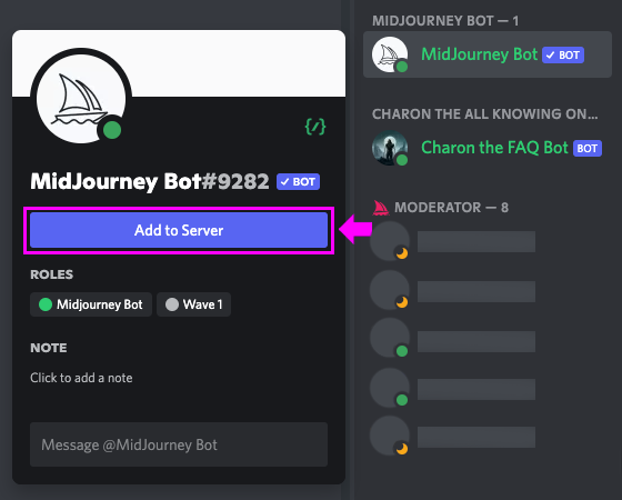 Midjourney Discord的使用手册