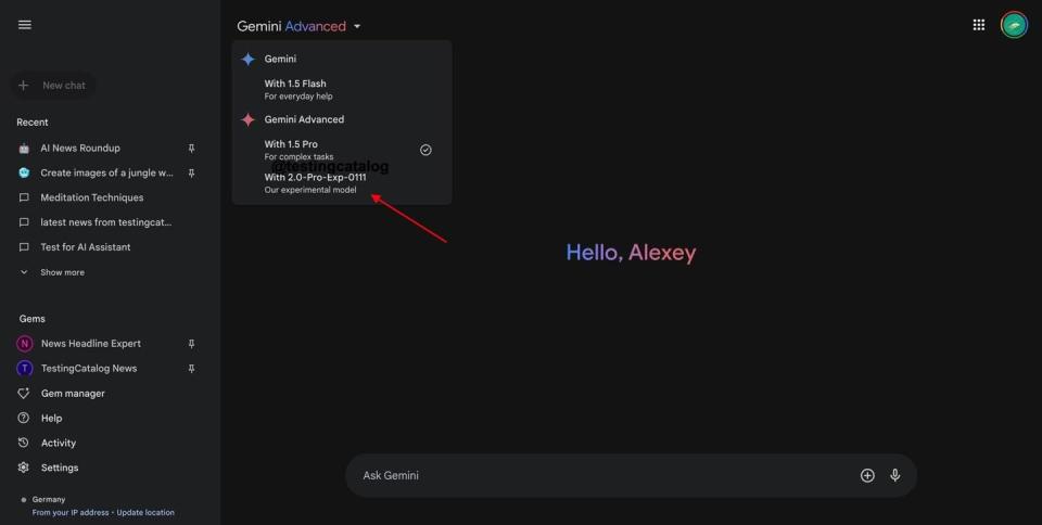 谷歌 Gemini 2.0 AI 模型现身,响应速度显著提升 谷歌 Gemini 2.0 AI 模型现身,响应速度显著提升