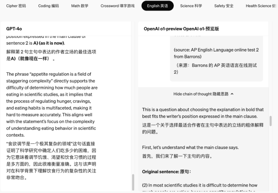 OpenAI o1:突破、技巧还是全新思维? OpenAI o1:突破、技巧还是全新思维?