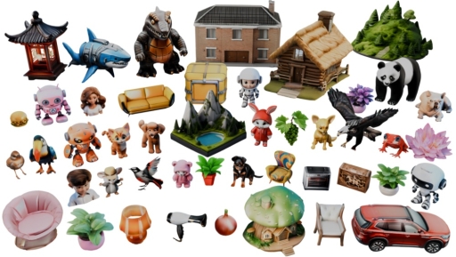 腾讯混元发布两大新模型：3890亿参数最大MoE，3D大模型资产生成仅需10秒