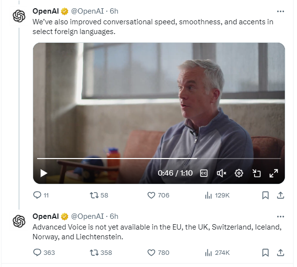ChatGPT高级语音助手全新上线，支持50多种语言与9种声线选择