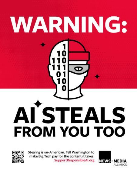 《纽约时报》等多家媒体联合抵制免费内容训练AI》 《纽约时报》等多家媒体联合抵制免费内容训练AI》