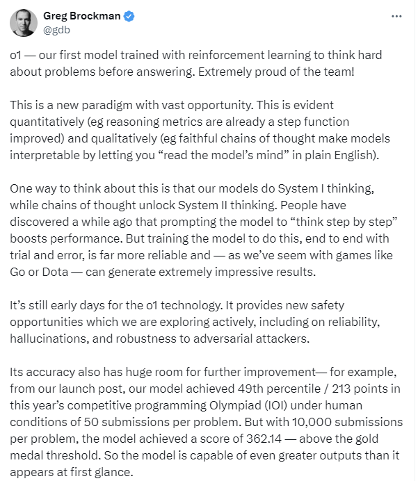 OpenAI o1超越博士水平，全球11位AI专家深度解读