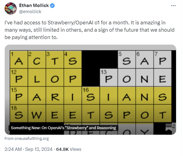 OpenAI o1超越博士水平，全球11位AI专家深度解读