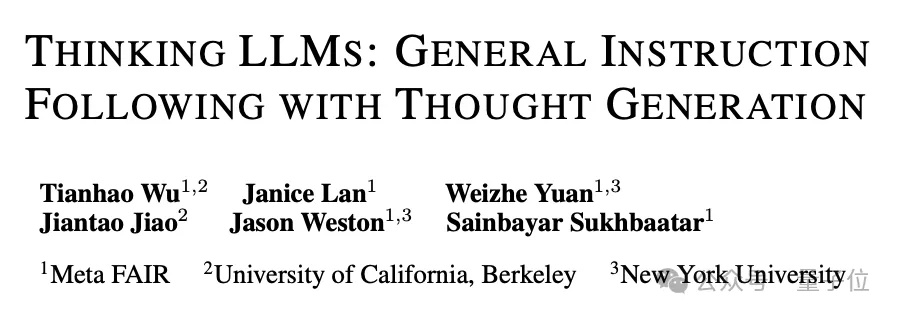 OpenAI-o1思考替代法走红！焦剑涛弟子首创思考偏好优化方案