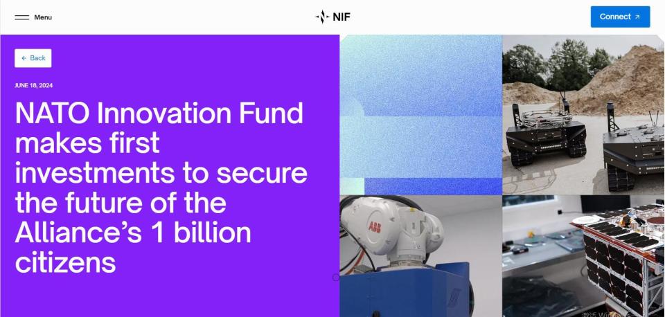 北约首次启动风险投资,重点布局AI与机器人技术公司 北约首次启动风险投资,重点布局AI与机器人技术公司
