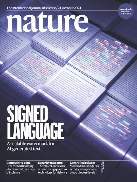 DeepMind再登Nature封面，开源水印技术已应用于Gemini