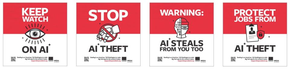 《纽约时报》等多家媒体联合抵制免费内容训练AI》 《纽约时报》等多家媒体联合抵制免费内容训练AI》